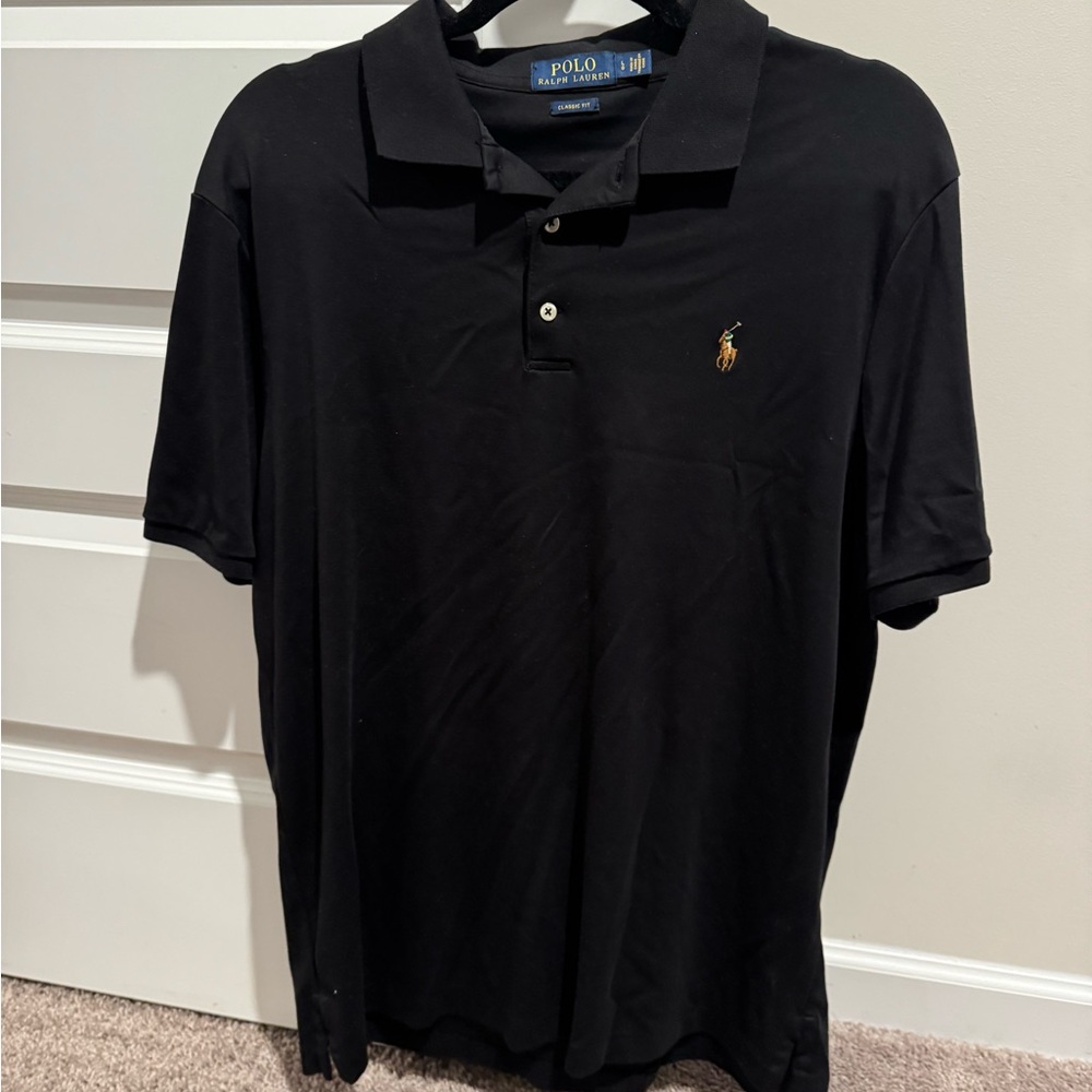 Polo by Ralph Lauren Classic Black Polo Shirt